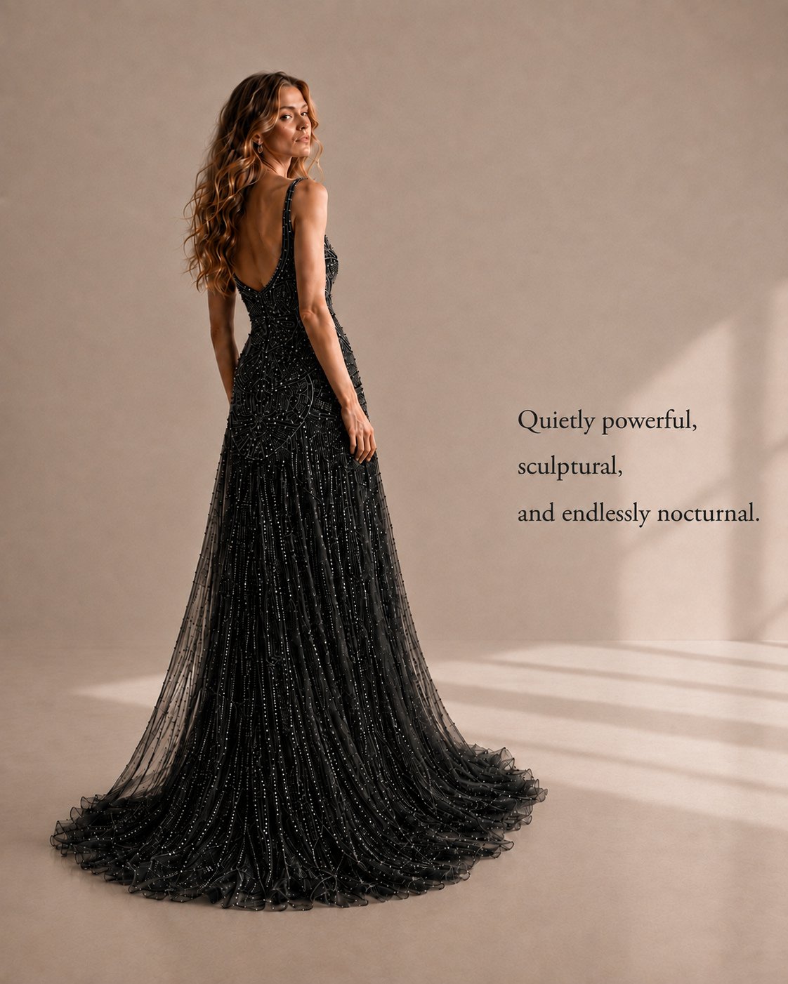 Midnight Filigree — back silhouette