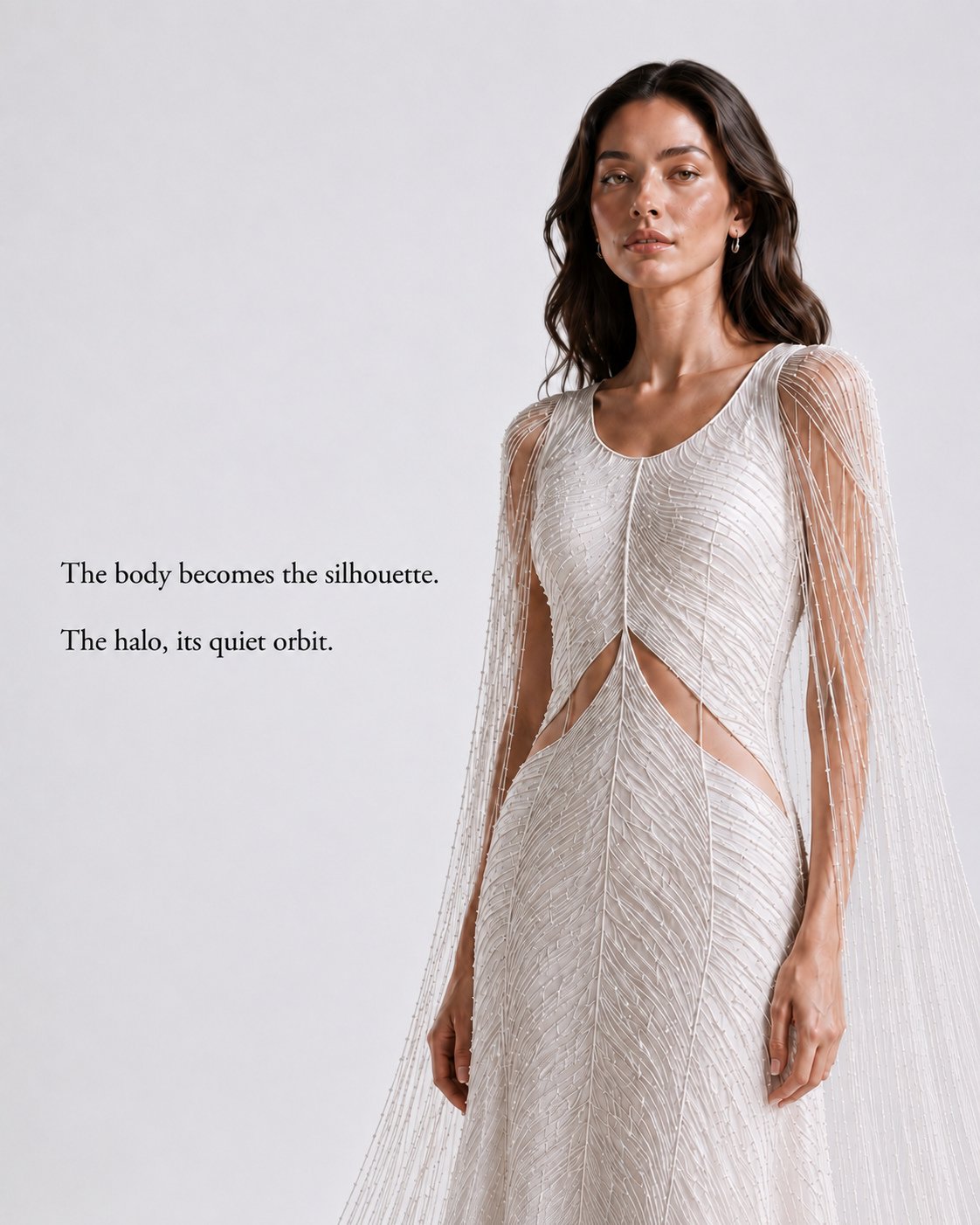 White Eclipse — the body becomes the silhouette